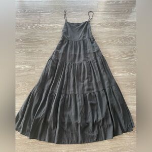 Aqua Black Maxi Dress